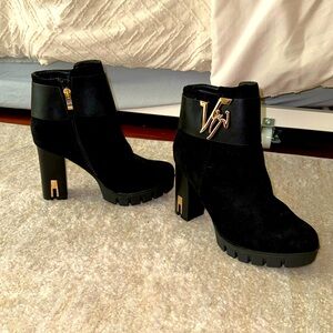 Platform booties